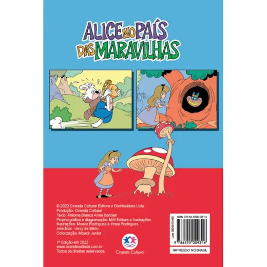 CC ALICE NO PAIS DAS MARAVILHAS - (1)