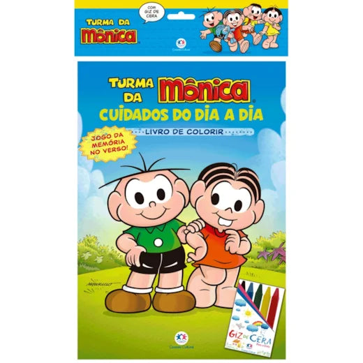 Cc Turma da Monica - Com Giz De Cera