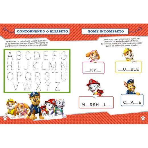 Cc Patrulha Canina - Brincando com Letras e Numeros