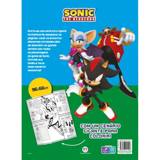 Cc Sonic - Meu Livrão de Colorir