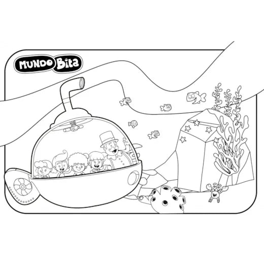 Cc Mundo Bita Meu Livrão de Colorir