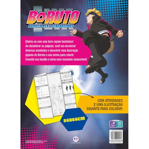 Cc Boruto - Meu Livrão de Colorir