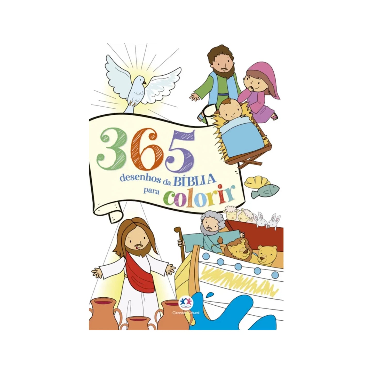 365 DESENHOS DA BIBLIA PARA COLORIR