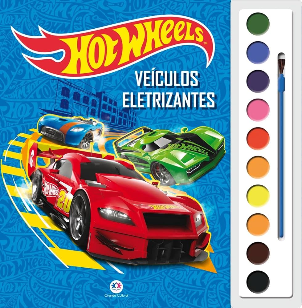 Ciranda Cultural Hot Wheels Veículos Eletrizantes - Aquarela