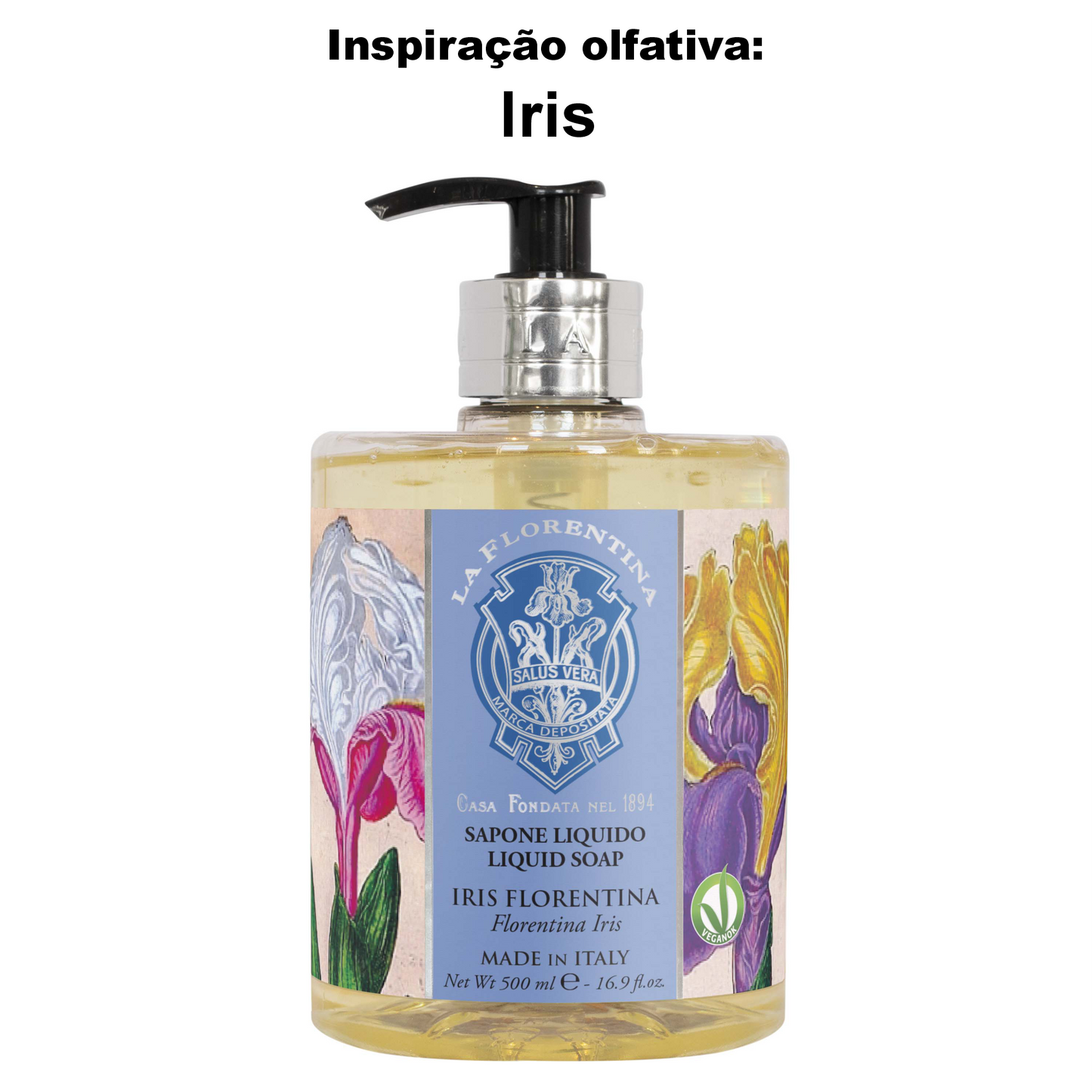 Lf Sabonete Liquido Iris 500 Ml