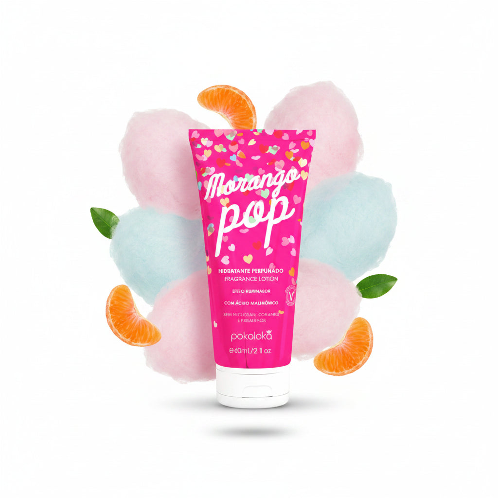 Pokoloka Morango Pop Hidratante Feminino 60ML