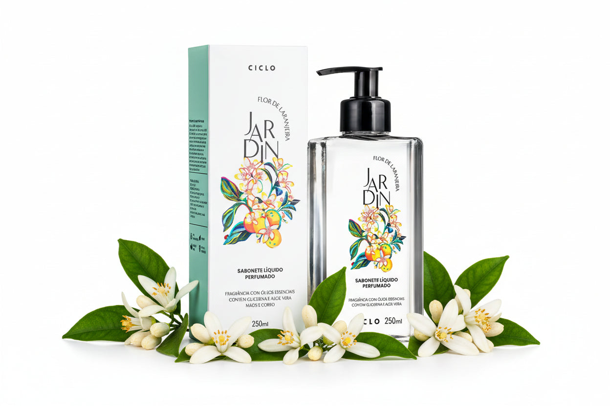 Ciclo Jardin Flor de Laranjeira - Sabonete Liq 250ML