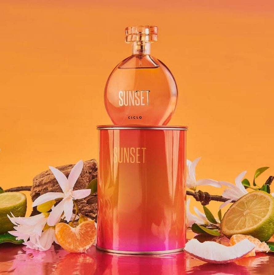 Ciclo Sunset - Lata Deo Colônia 100ML