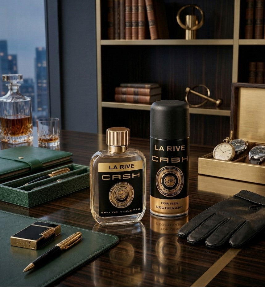 La Rive Cash Man 100ML + Desodorante 150ML - Kit Masculino