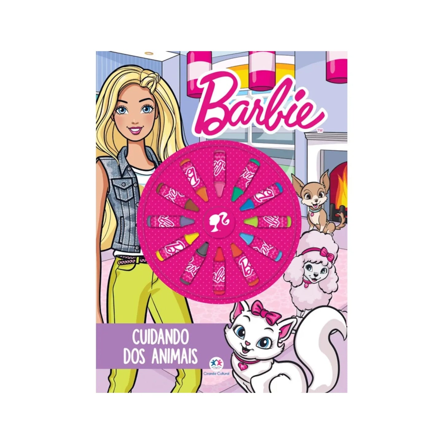 BARBIE - COM GIZ DE CERA - (6)