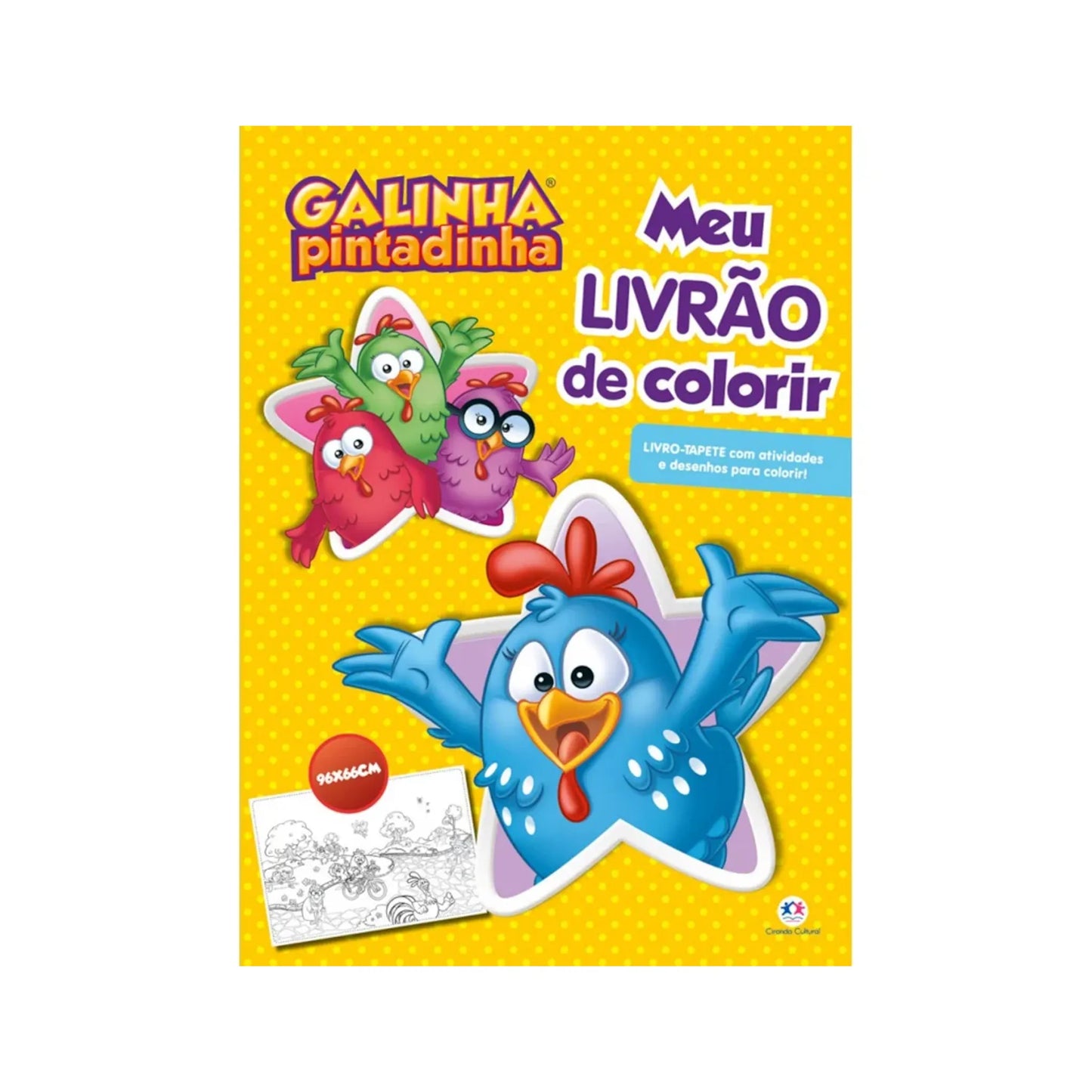 GALINHA PINTADINHA MEU LIVRO DE COLORIR - (10)
