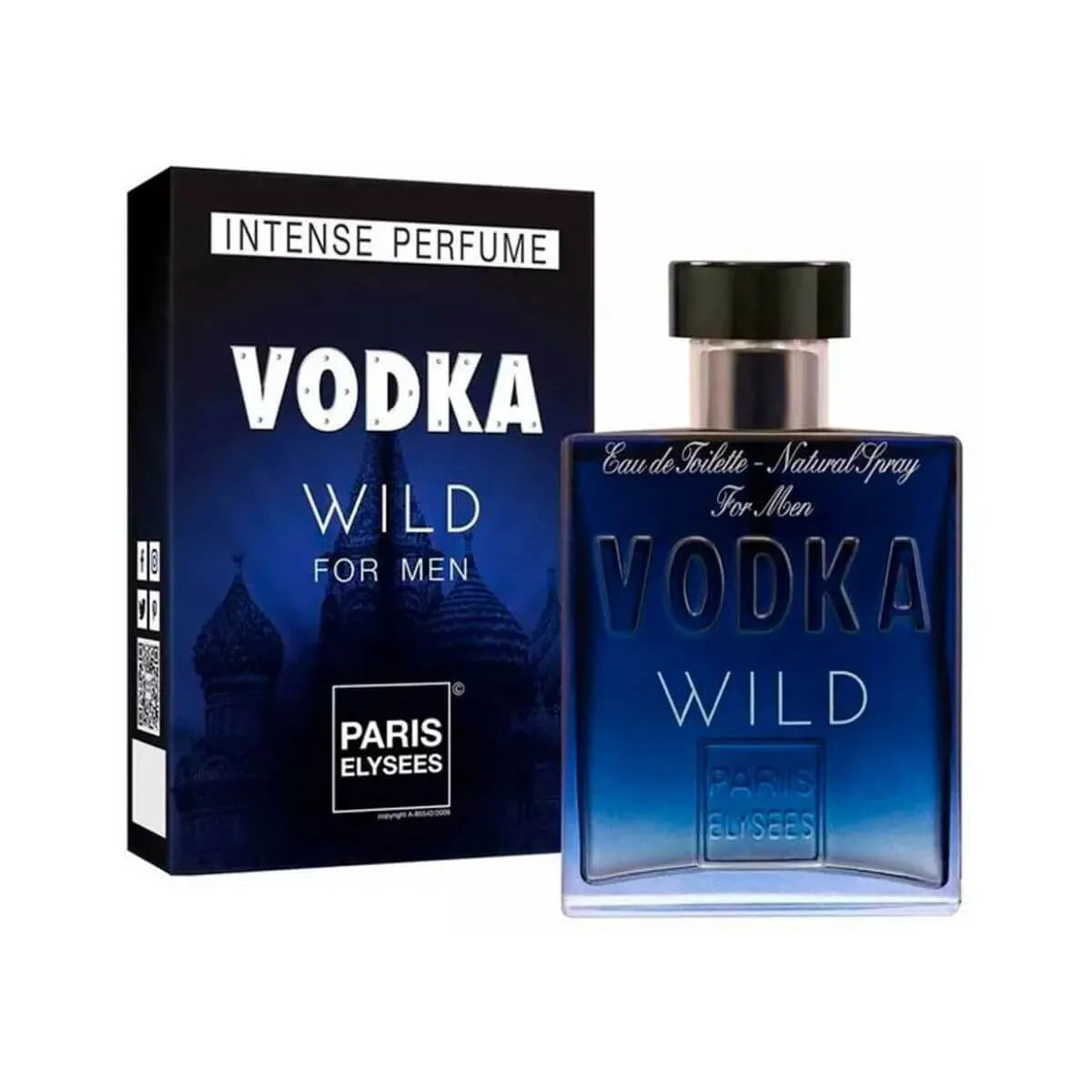 Paris Elysees Vodka Wild For Men 100 Ml