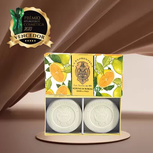 La Florentina Boboli Citrus - Caixa 2 Sabonetes 115g