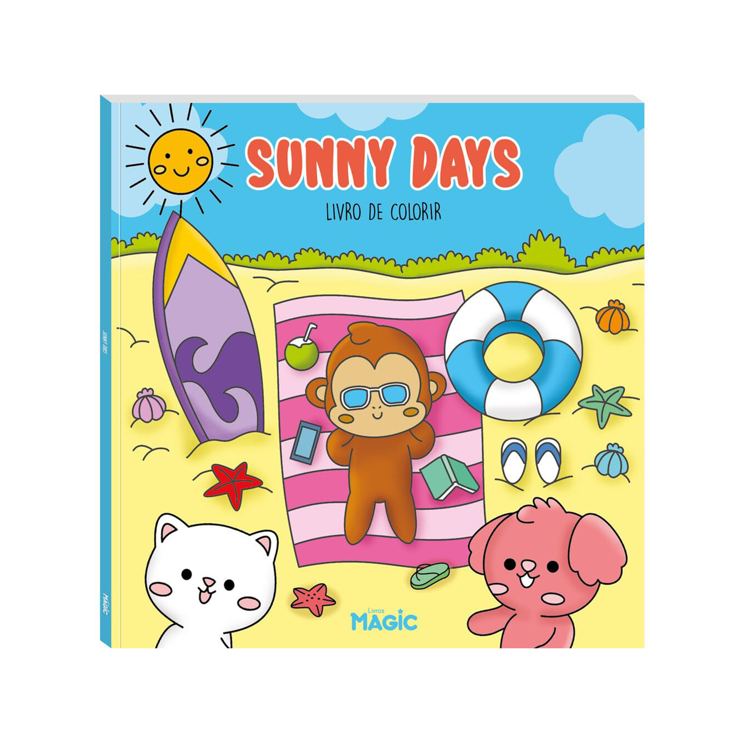 Magic Sunny Days - Livro de Colorir