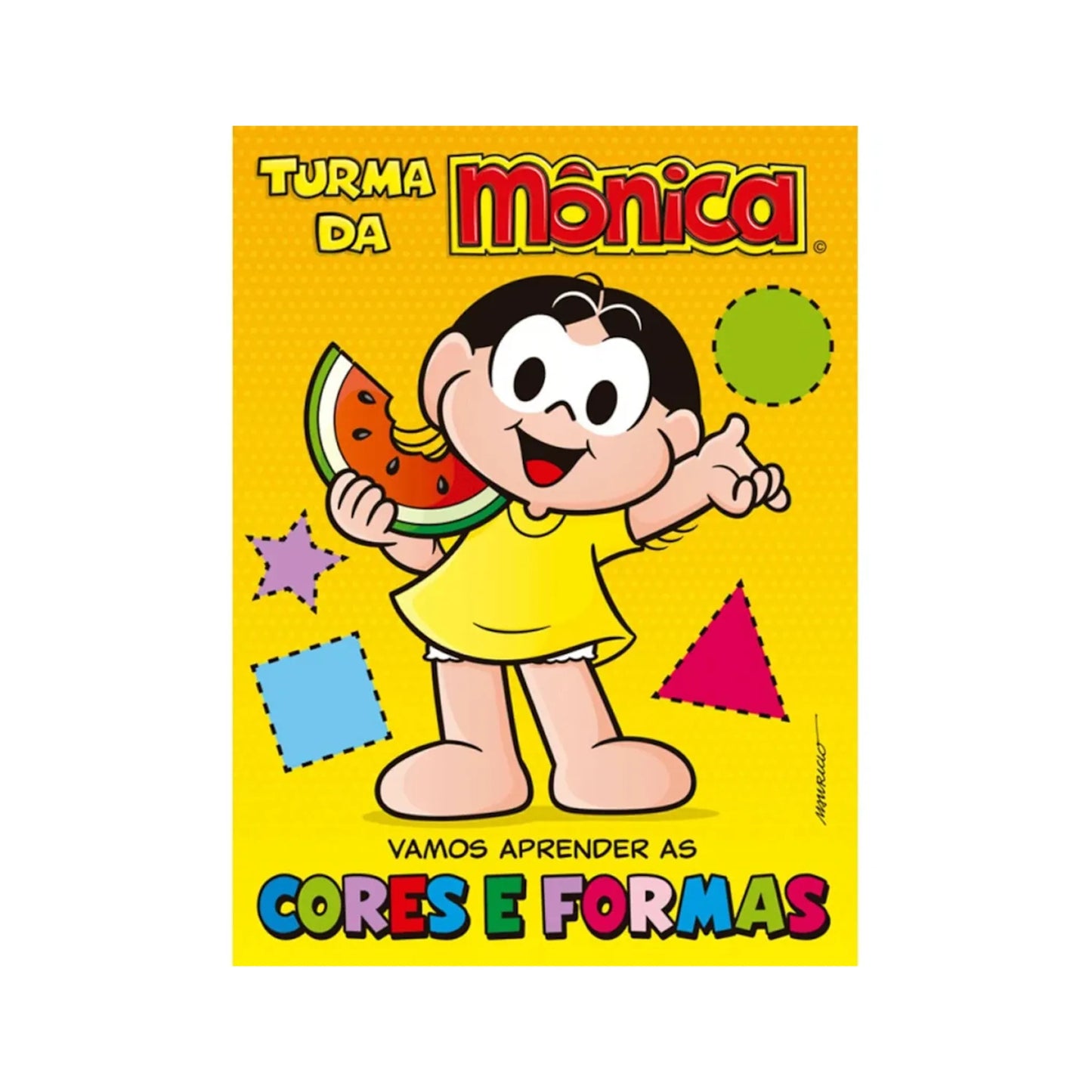 TURMA DA MONICA - VAMOS APRENDER AS CORES E FORMAS- (4)
