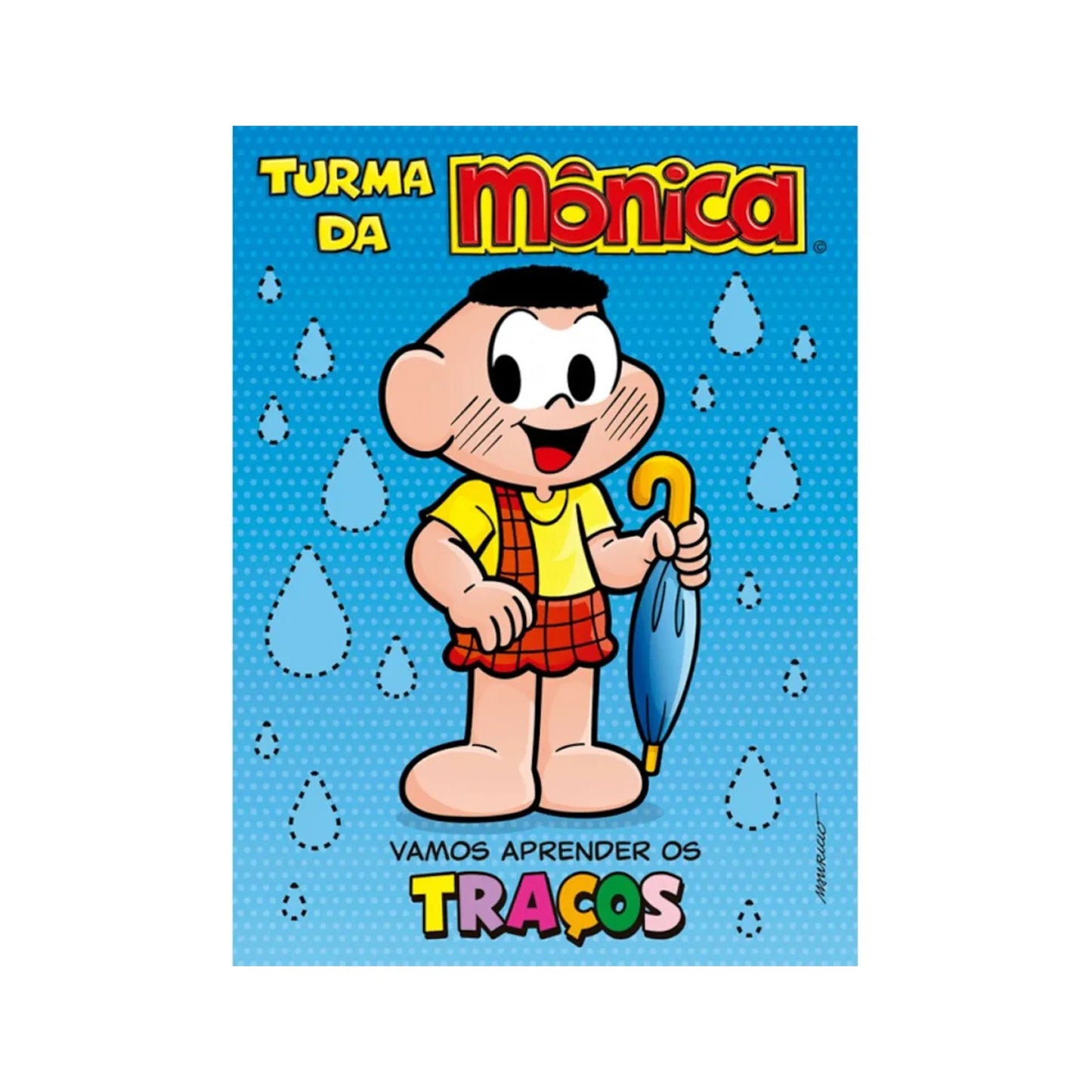 TURMA DA MONICA - VAMOS APRENDER OS TRACOS- (4)