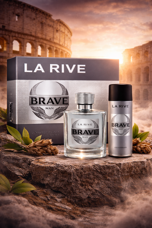 La Rive Brave 100ML + Desodorante 150ML - Kit Masculino