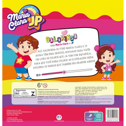 Cc Maria Clara e JP - Colorindo com Maria Clara e JP