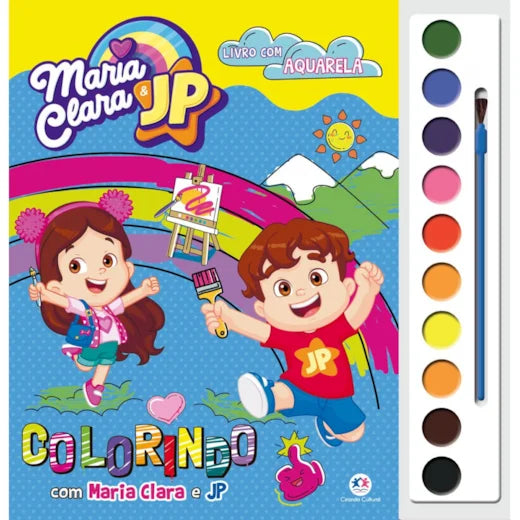 Cc Maria Clara e JP - Colorindo com Maria Clara e JP