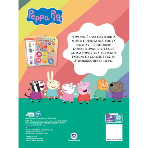 Cc Peppa Pig - Adesivos e Atividades