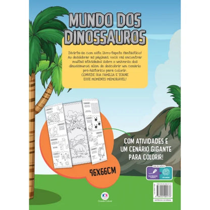 Cc Mundo dos Dinossauros - Meu Livrão de Colorir