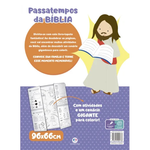 Cc Passatempos da Biblia - Meu Livrão de Colorir