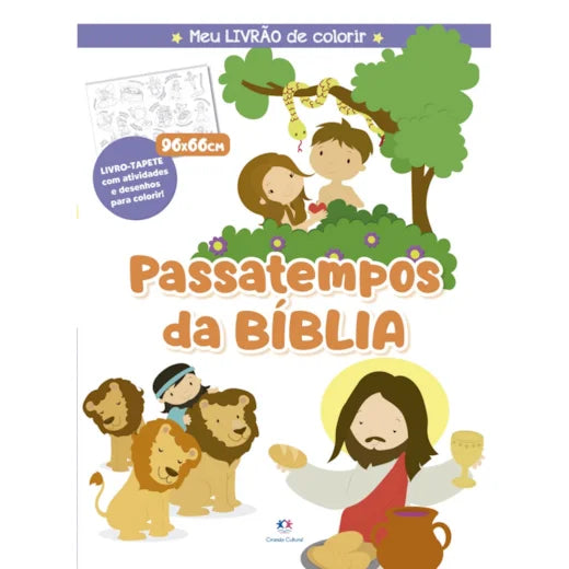 Cc Passatempos da Biblia - Meu Livrão de Colorir