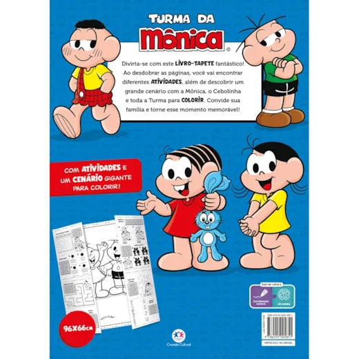 Cc Turma da Monica - Meu Livrão de Colorir