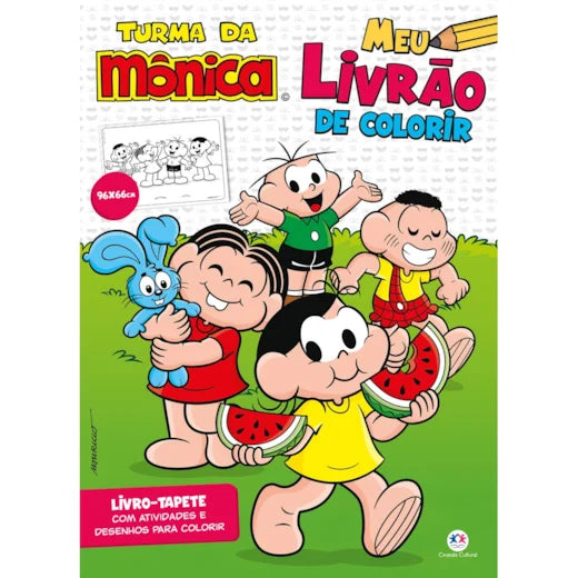 Cc Turma da Monica - Meu Livrão de Colorir