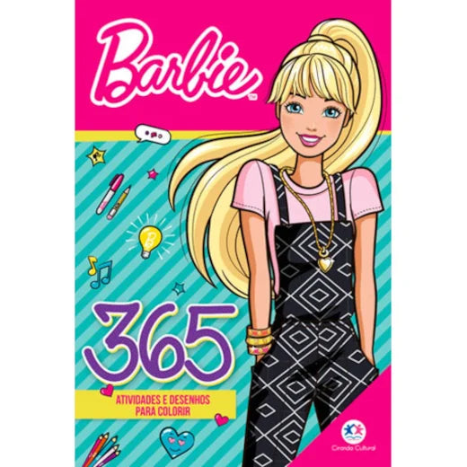 Cc 365 Atividades e Desenhos Para Colorir - Barbie