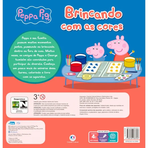 Cc Peppa Pig - Brincando com as Cores