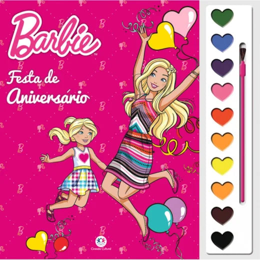 Cc Barbie - Festa De Aniversario Aquarela