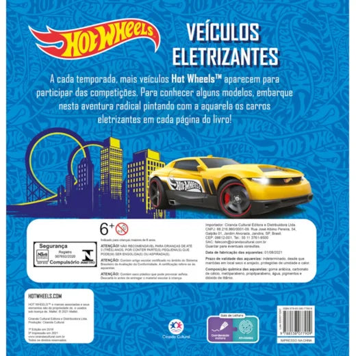 Cc Hot Wheels - Veiculos Eletrizantes - Aquarela