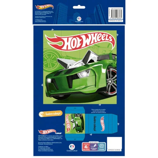 Cc Hot Wheels - Com Giz De Cera