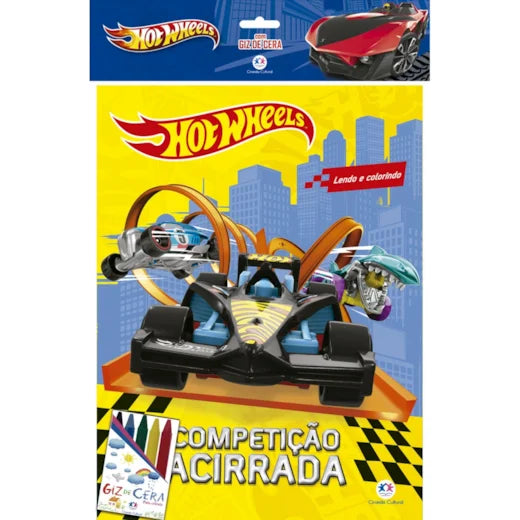 Cc Hot Wheels - Com Giz De Cera