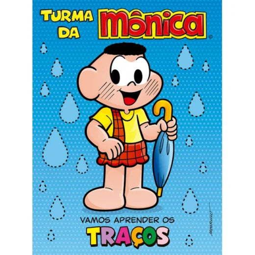 Cc Turma da Monica - Vamos Aprender os Traços