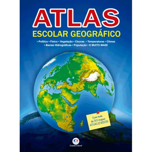 ATLAS ESCOLAR GEOGRAFICO - (5)