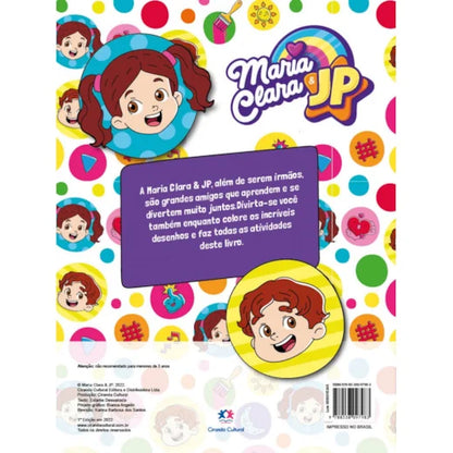 Cc Maria Clara e JP - Adesivos e Atividades