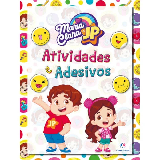 Cc Maria Clara e JP - Adesivos e Atividades