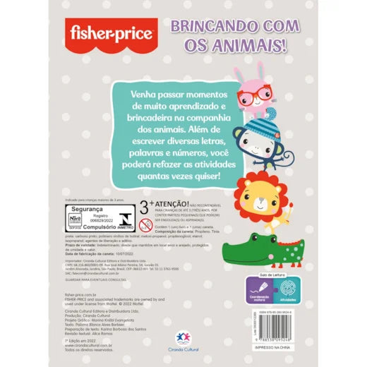 Cc Fisher - Price - Brincando com os Animais