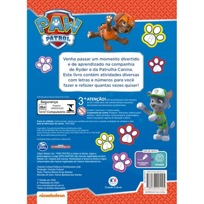 Cc Patrulha Canina - Brincando com Letras e Numeros