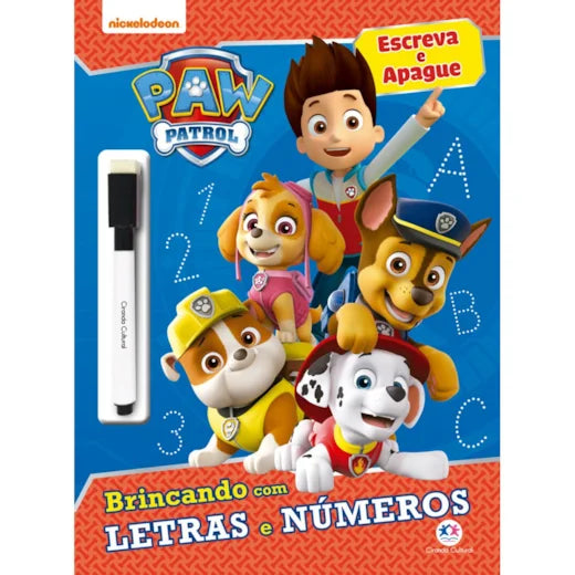 Cc Patrulha Canina - Brincando com Letras e Numeros