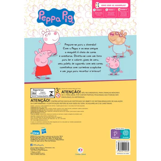 PEPPA PIG - LER, COLORIR E BRINCAR - (C)