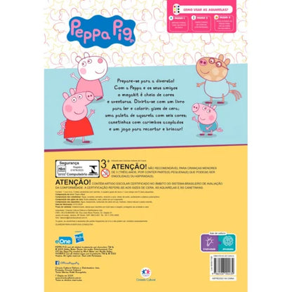 PEPPA PIG - LER, COLORIR E BRINCAR - (C)