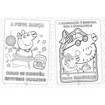 PEPPA PIG - LER, COLORIR E BRINCAR - (C)