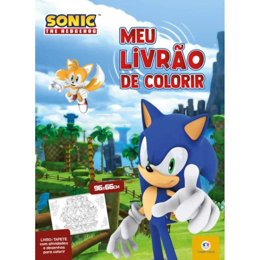 Cc Sonic - Meu Livrão de Colorir