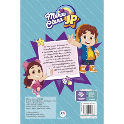 Cc 365 Atividades e Desenhos Para Colorir - Maria Clara e JP