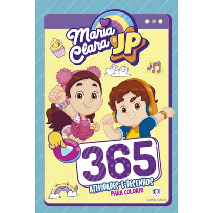 Cc 365 Atividades e Desenhos Para Colorir - Maria Clara e JP