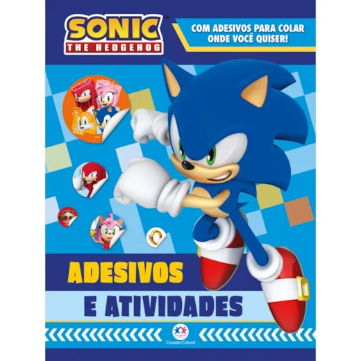 Cc Sonic - Adesivos e Atividades