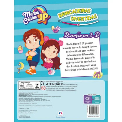 Cc Maria Clara e JP - Brincadeiras Divertidas